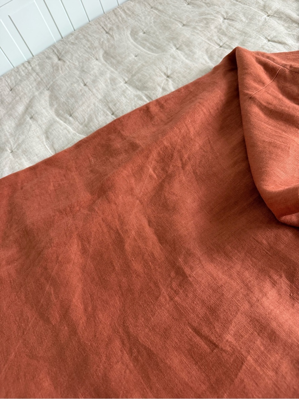 Rails Linen Dress Rust - Picture 15 of 15